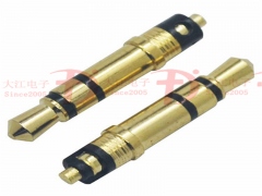 3.5立體4.0盤22.5L鍍金耳機插頭