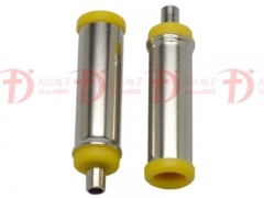 DC電源插頭-5010DC 21L 鍍鎳黃膠