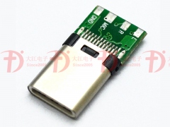 TYPEC音樂功能專業品質插頭typec母頭線