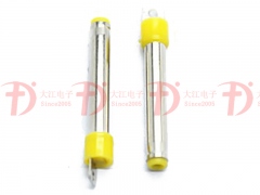 25075TV20.8L 直管 環保DC電源插頭黃膠